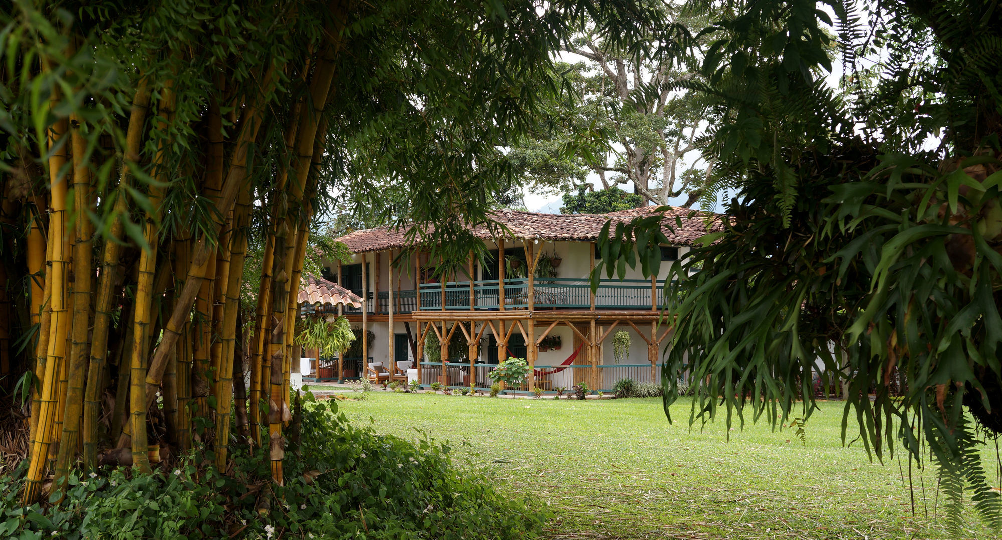 Hacienda Bambusa El Caimo Eksteriør billede