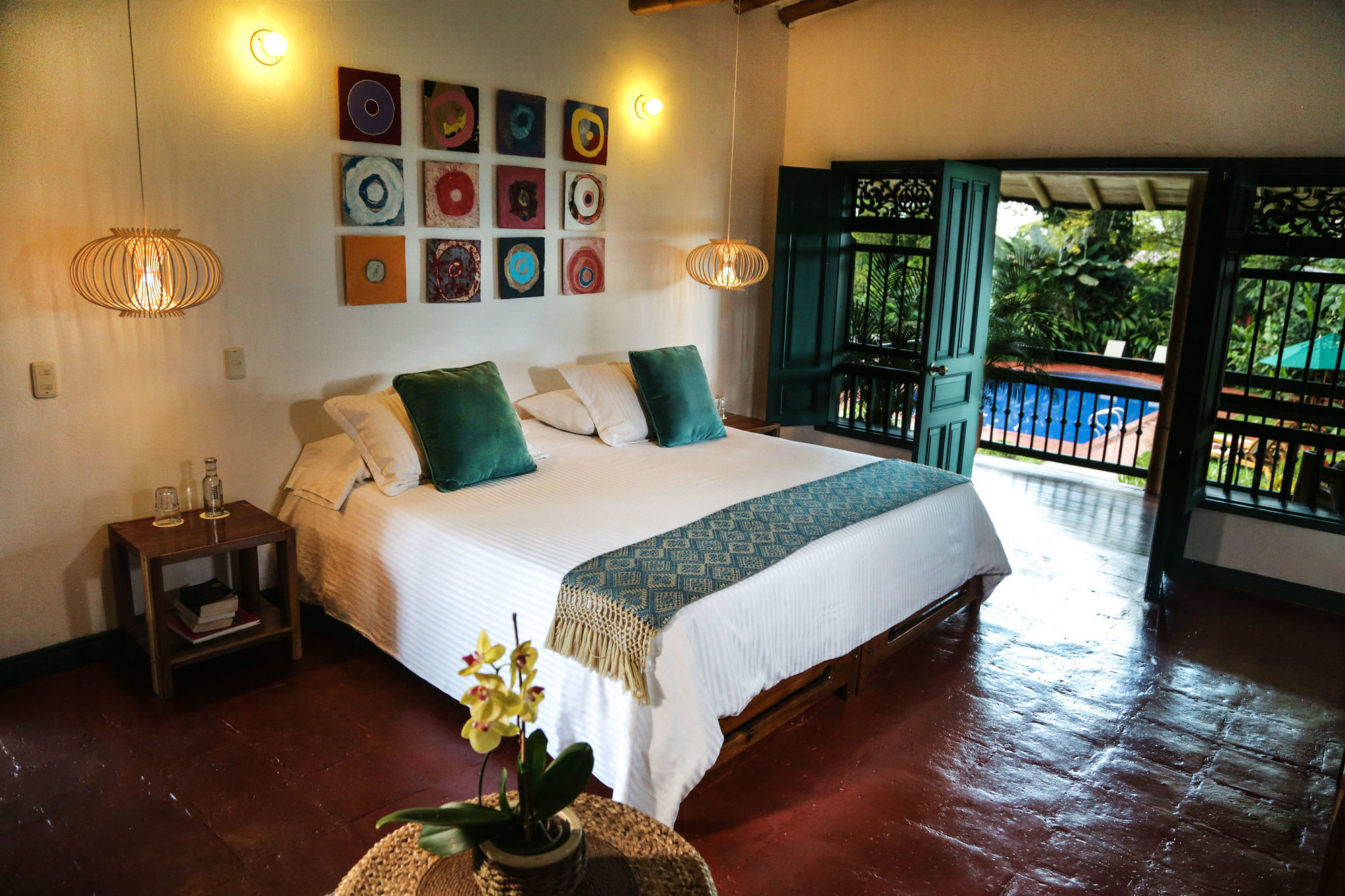 Hacienda Bambusa El Caimo Værelse billede