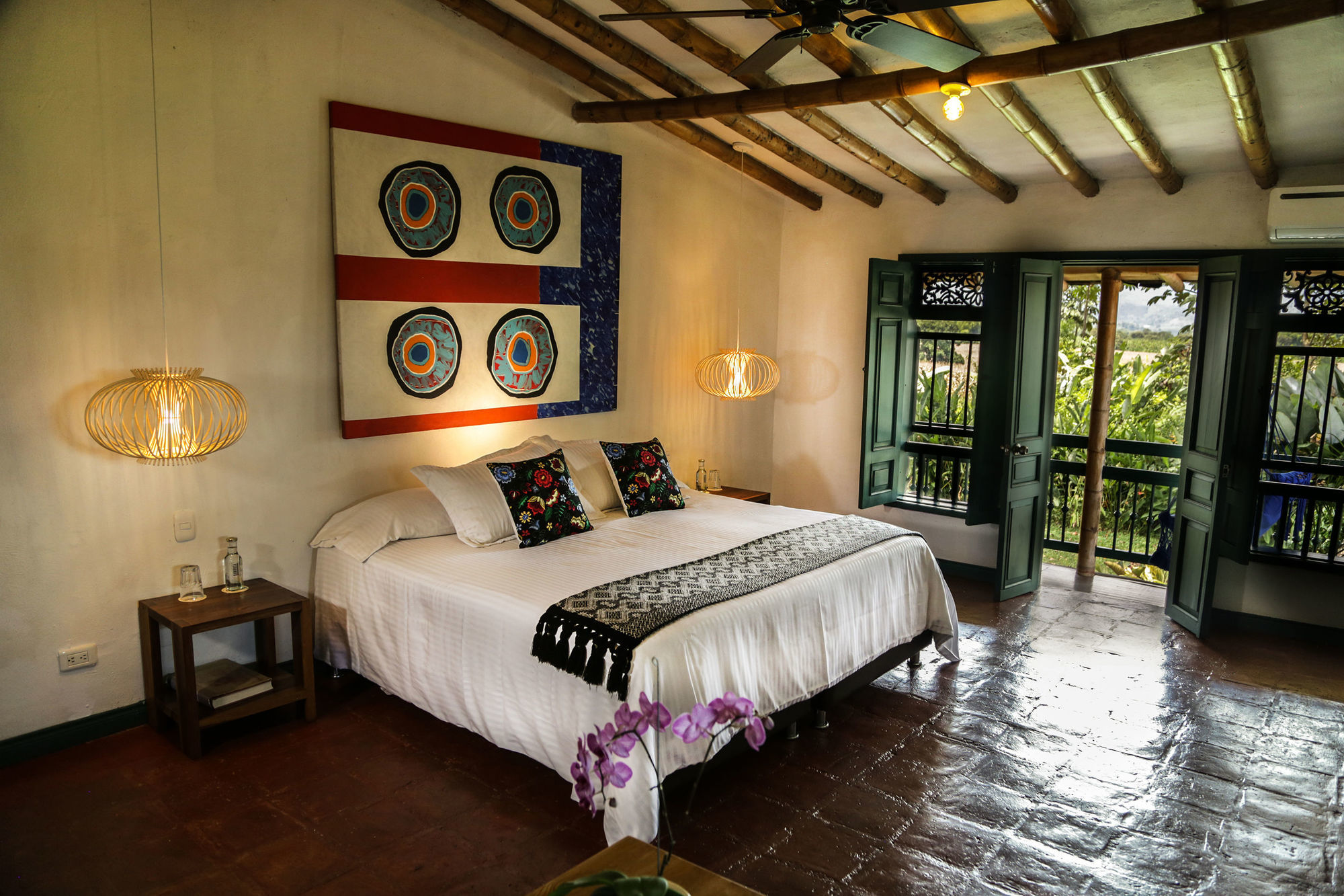 Hacienda Bambusa El Caimo Værelse billede